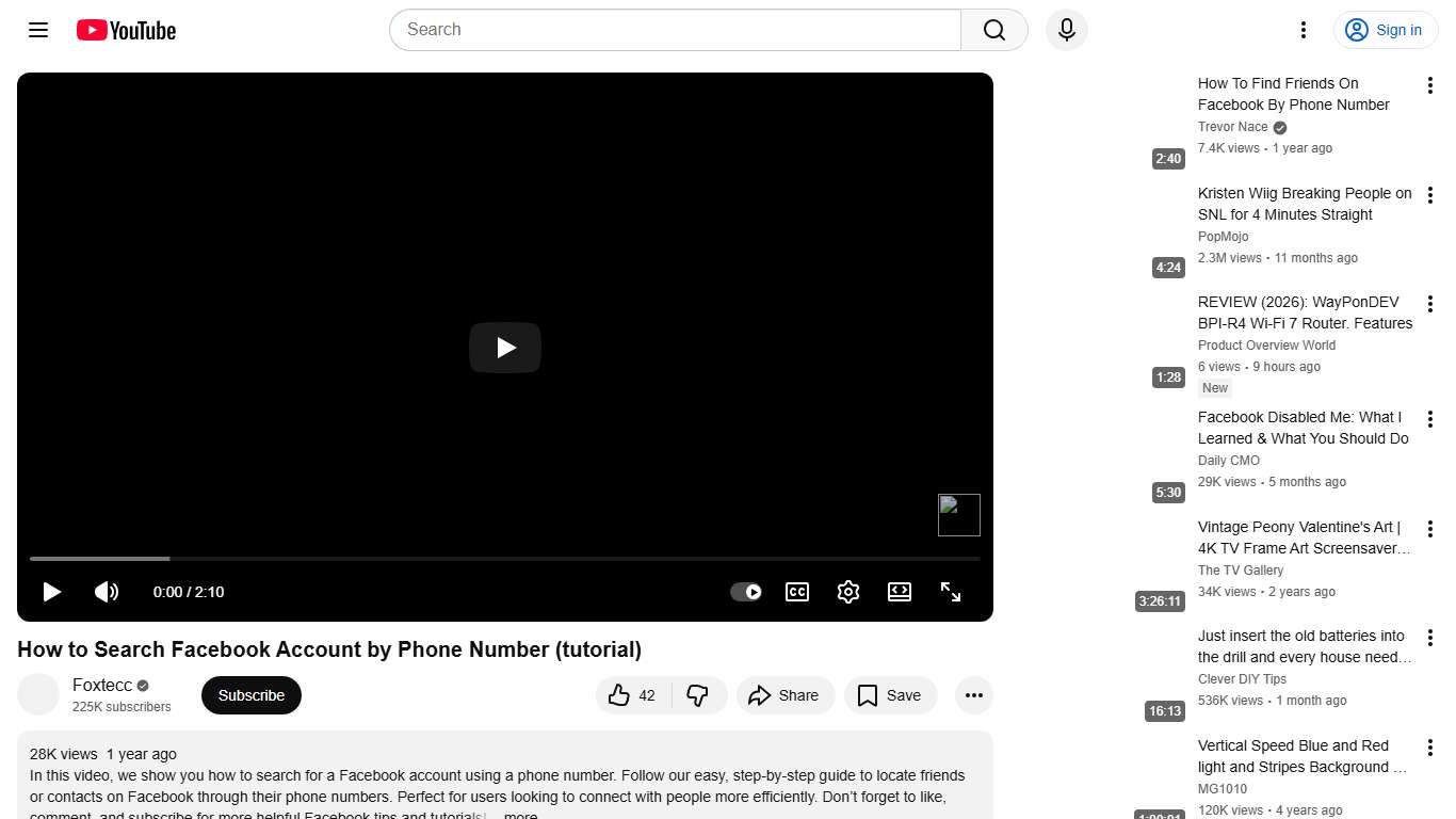 How to Search Facebook Account by Phone Number (tutorial) - YouTube